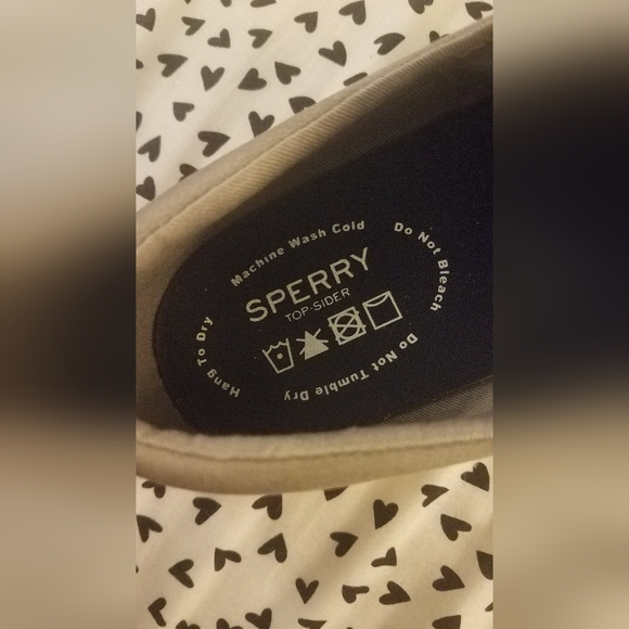Sperry Gray Casual Sneakers Leather Size 7 Women's New Without box - Picture 5 of 7